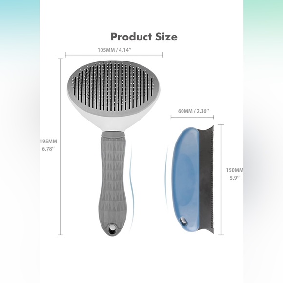 Cat/Dog Brush with extra comb pack - Picture 9 of 11